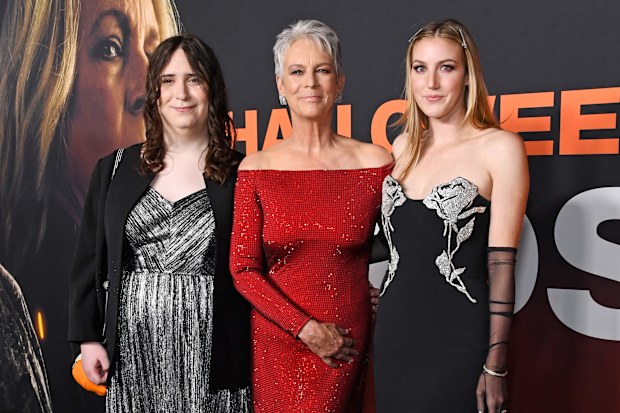 Jamie Lee Curtis with children, Ruby Guest and Annie Guest