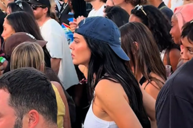 Kendall Jenner spotted at Coachella 2026.