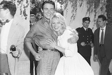 1959: Brigitte Bardot and Jacques Charrier