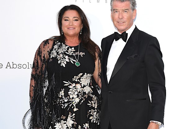 Pierce Brosnan and wife Keeley Shaye Smith
