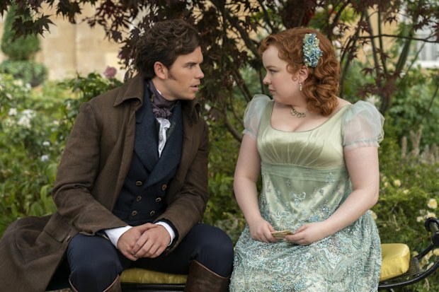 Luke Newton and Nicola Coughlan