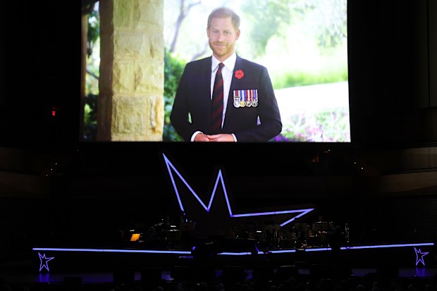 prince harry stand up for heroes benefit