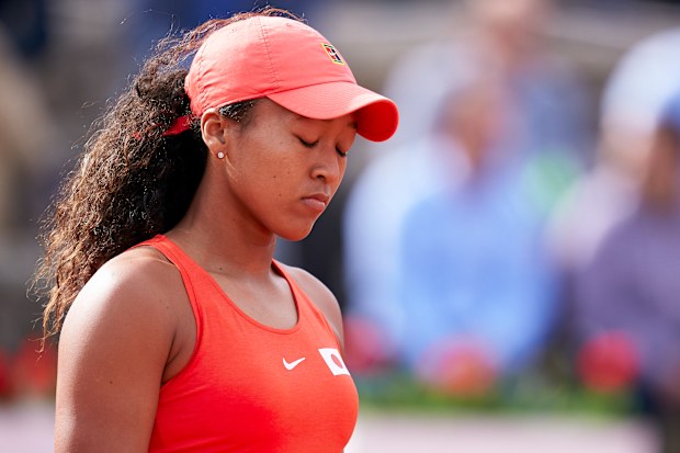 Naomi Osaka during the 2020 Fed Cup Qualifier between Spain and Japan