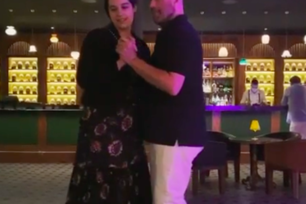 John Travolta and Ella Travolta