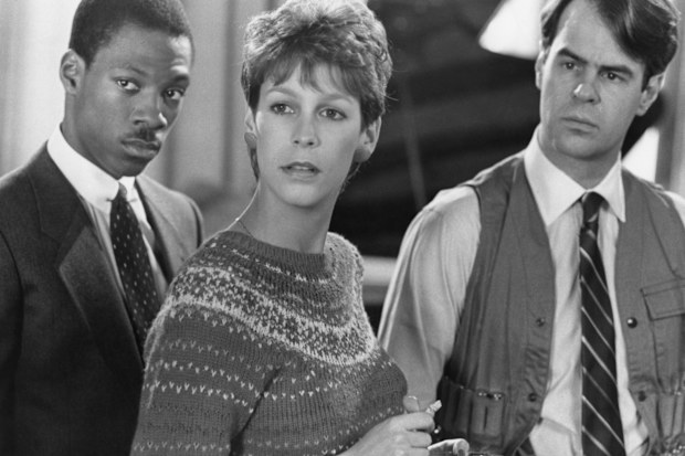 Eddie Murphy, Jamie Lee Curtis and Dan Aykroyd