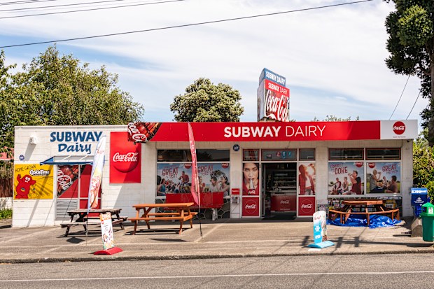 New Zealand dairy convenience store