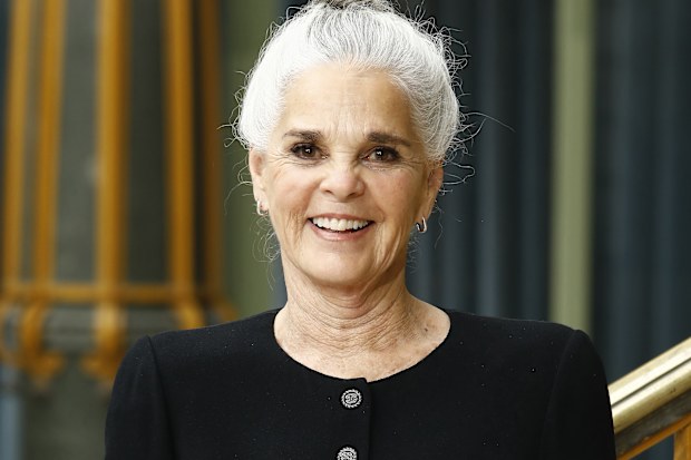 Ali MacGraw at the Chanel Cruise 2020 Collection on May 03, 2019 in Paris, France. 