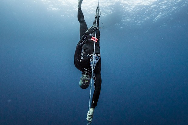 Adam Sellers diving