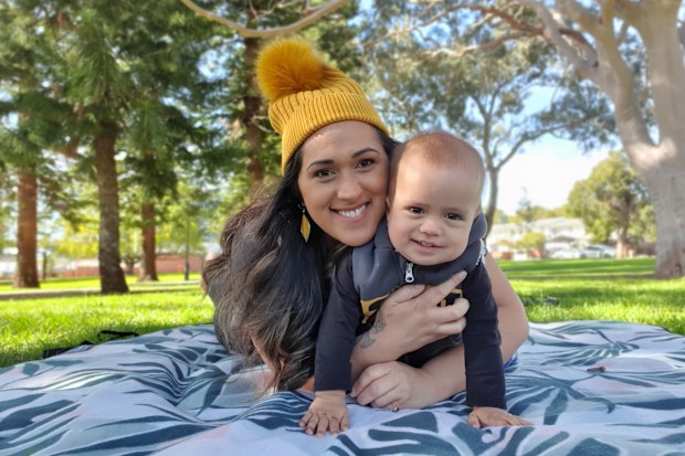 Casey Anaru's son Mason battled cancer as a baby.