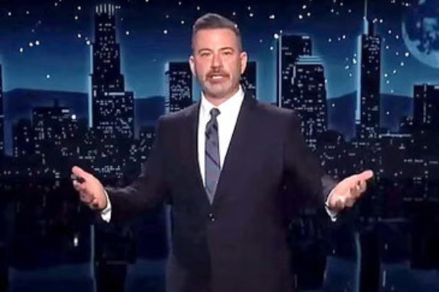 Jimmy Kimmel presents monologue on Jimmy Kimmel Live (ABC)