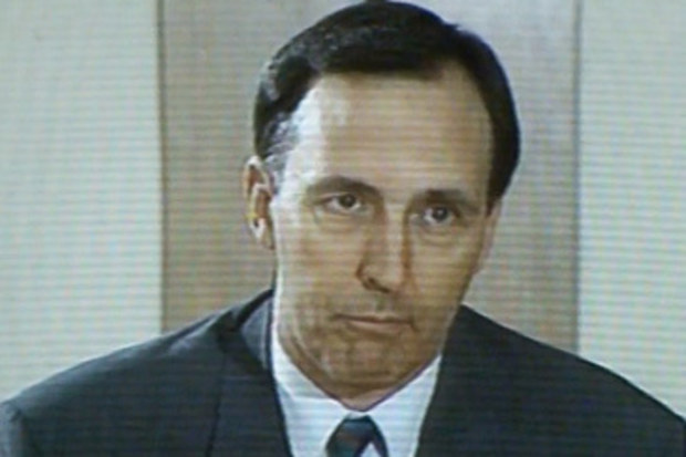 Paul Keating at 'recession that Australia had to have' media conference (ABC)