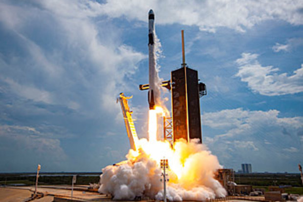 SpaceX rocket launch (Getty)