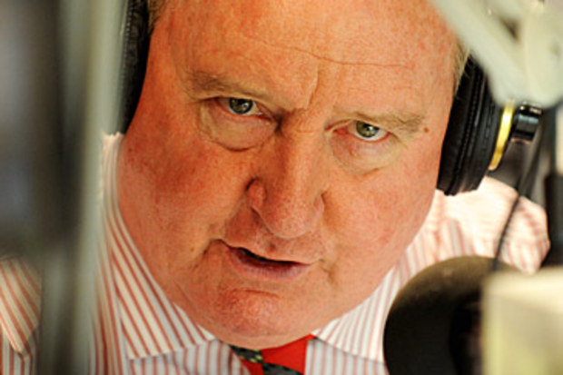 Alan Jones in studio (AAP)
