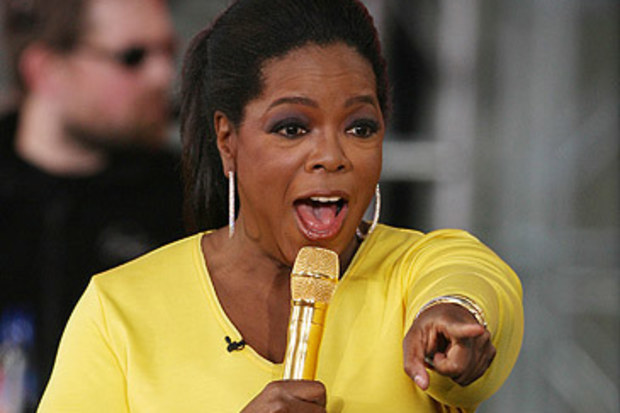 Oprah Winfrey at season 24 kick-off event for The Oprah Winfrey Show (Tasos Katopodis/Getty)