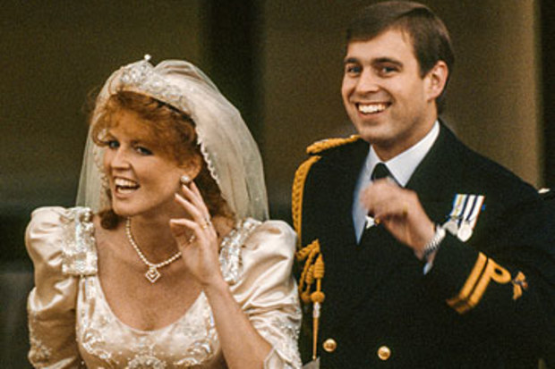 Sarah, Duchess of York, and Prince Andrew (Getty)