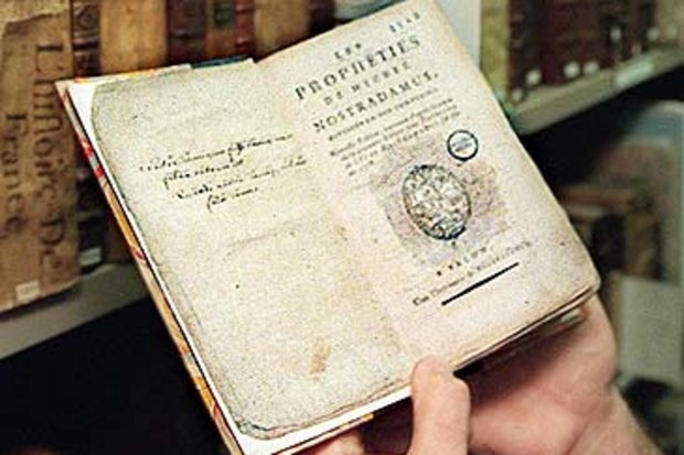 Nostradamus' Les Propheties (AFP)