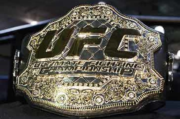 UFC championship belt (Getty)