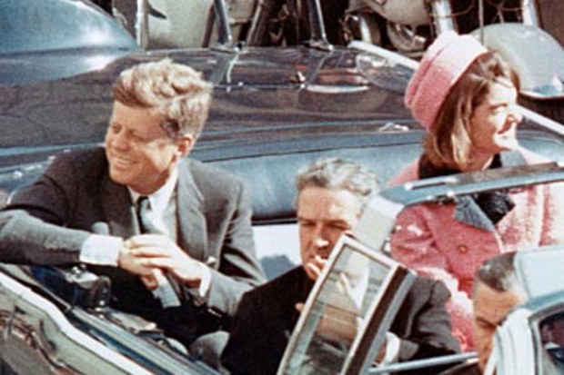 John and Jackie Kennedy in Dallas motorcade (Getty)