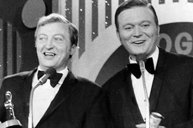 Graham Kennedy and Bert Newton at Logie Awards (Fairfax/Nine)