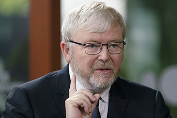 Former Austalian prime minister Kevin Rudd (Getty)