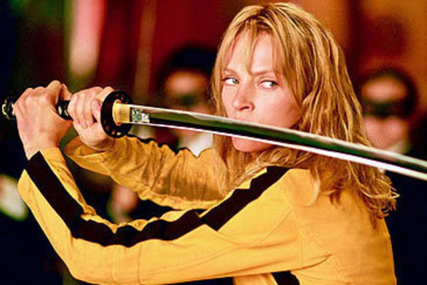 Uma Thurman in Kill Bill: Volume 1 (Miramax)