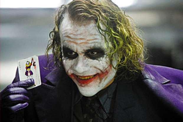 Heath Ledger in The Dark Knight (Warner Bros)