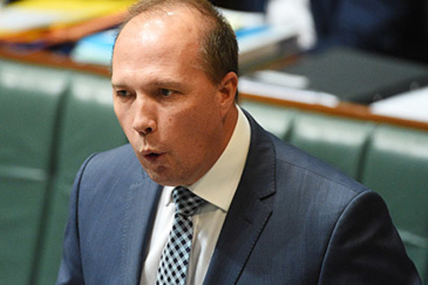 Peter Dutton in Parliament (AAP)