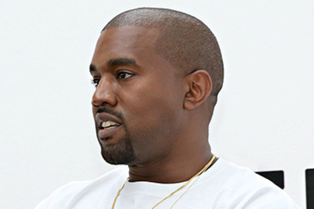 The musician formerly known as Kanye West, now Ye, at fashion event (Getty)