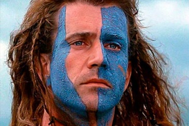 Mel Gibson as William Wallace in Braveheart (Icon)