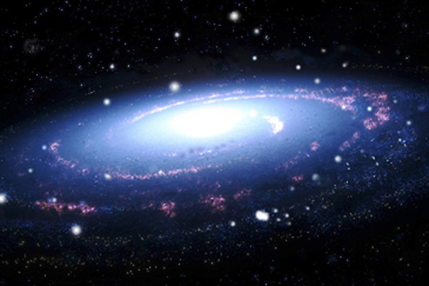 Illustration of the Milky Way (Getty)