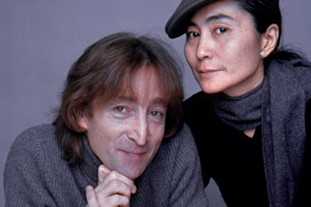 John Lennon and Yoko Ono portrait (Getty)