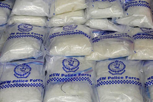 Confiscated drugs (NSW Police)