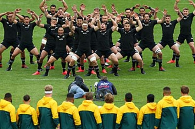 Wallabies face All Blacks (Getty)