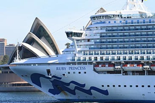 Ruby Princess in Sydney (Getty)