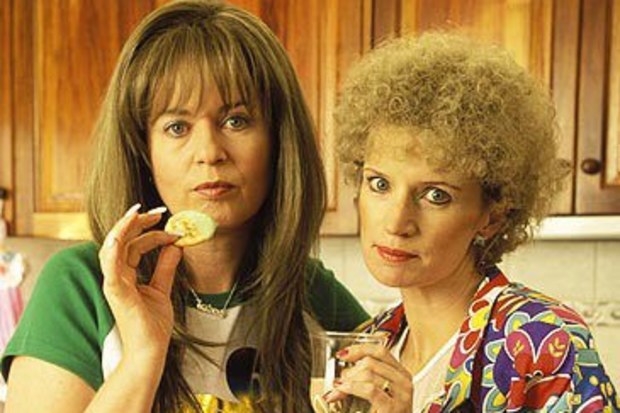 Jane Kennedy and Gina Riley in Kath & Kim (ABC)