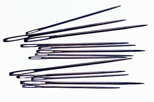 Sewing needles (Getty)