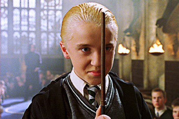 Tom Felton as Draco Malfoy in Harry Potter and the Chamber of Secrets (Warner Bros)