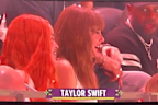 Taylor Swift reacts to being booed at the 2025 Super Bowl