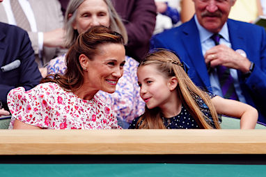 Pippa Middleton and Princess Charlotte