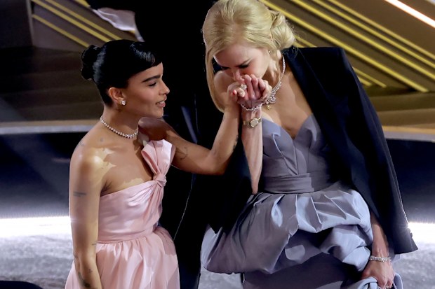 Nicole Kidman and Zoe Kravitz