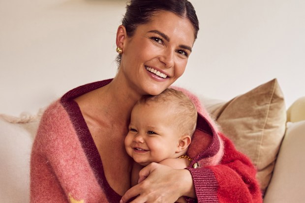 Chloe Fisher and her daughter Bobbi for The Iconic Mother's Day campaign 2025