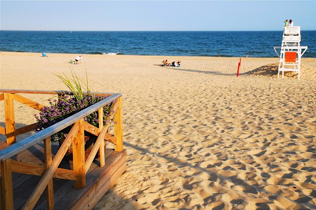 East Hampton's Main Beach came high on the list.