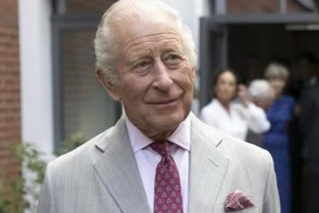 King Charles during a visit to Sir Robert Ogden Macmillan Cancer Centre at York Hospital on May 26, 2026. 