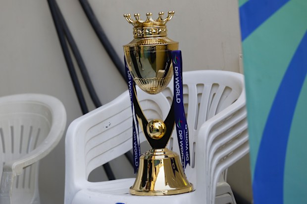 The Asia Cup trophy is exiled from the official presentation.