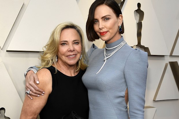 Gerda Moritz and Charlize Theron attend the 91st Annual Academy Awards at Hollywood and Highland on February 24, 2019 in Hollywood, California.