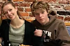 <p>Gwyneth Paltrow enjoyed her Easter with a weekend away in Nashville with her two children, Apple and Moses.</p><p>The actress shared a photo of the trio ﻿tucking into pizza at a restaurant.</p><p>She shares 19-year-old Apple and 17-year-old Moses with ex Chris Martin, and it's rare the trio are snapped together.﻿</p>
