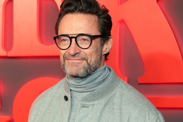 Hugh Jackman attends the "Stranger Things: The First Shadow" World Premiere at the Phoenix Theatre on December 14, 2023 in London, England. 