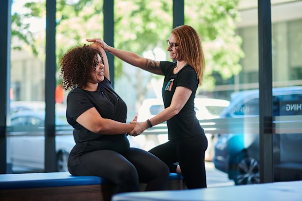 Assisted stretching