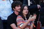 PARIS, FRANCE - JUNE 09: Logan Lerman and attend the 2024 French Open at Roland Garros on June 09, 2024 in Paris, France. (Photo by Stephane Cardinale - Corbis/Corbis via Getty Images)