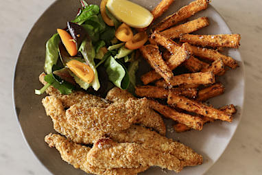 Plenty of fish and chips in the sea recipe